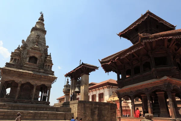 La ciudad de Bhatktapur en Katmandú Nepal — Foto de Stock