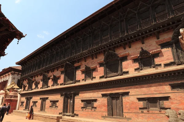 La ciudad de Bhatktapur en Katmandú Nepal — Foto de Stock