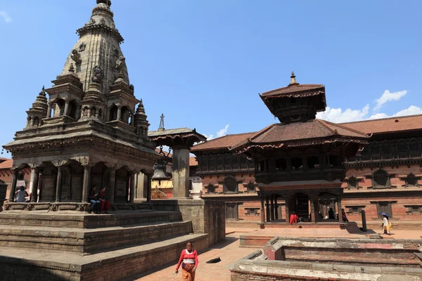 The City Bhatktapur in Kathmandu Nepal — Stock Photo, Image