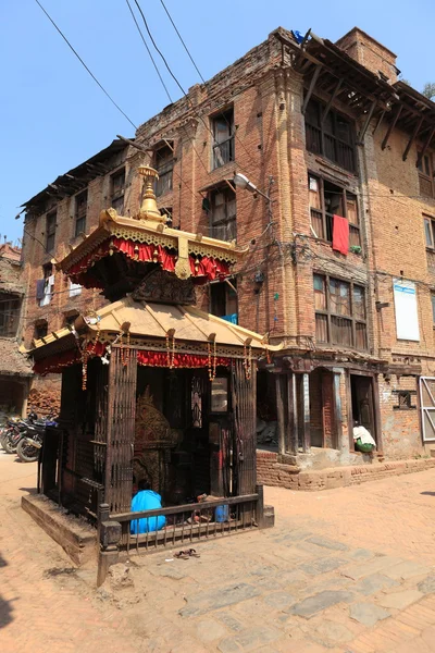 네팔 카트만두에서에서 도시 bhatktapur — 스톡 사진