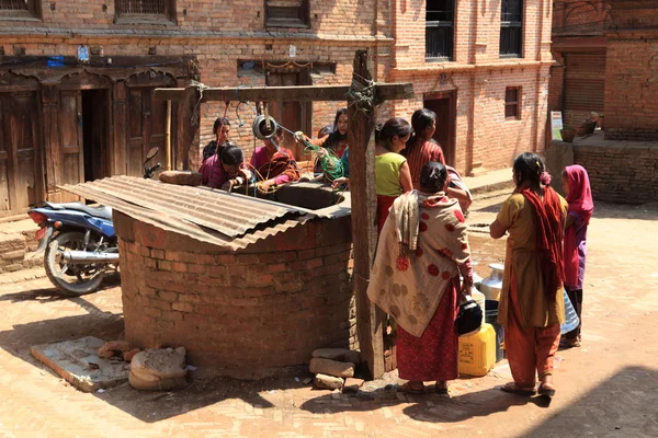 Puits public de Bhaktapur — Photo