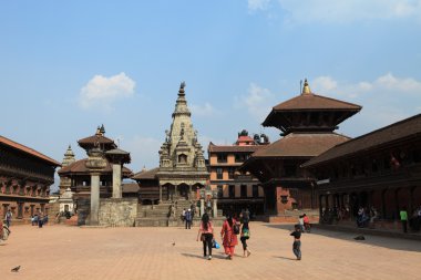 Katmandu Nepal şehir bhatktapur