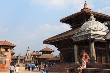 Katmandu Nepal şehir bhatktapur