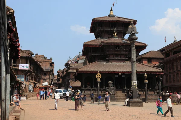 ネパール カトマンズの街 bhatktapur — ストック写真