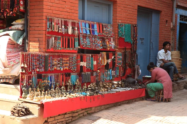 Piyasa bhaktapur Nepal — Stok fotoğraf