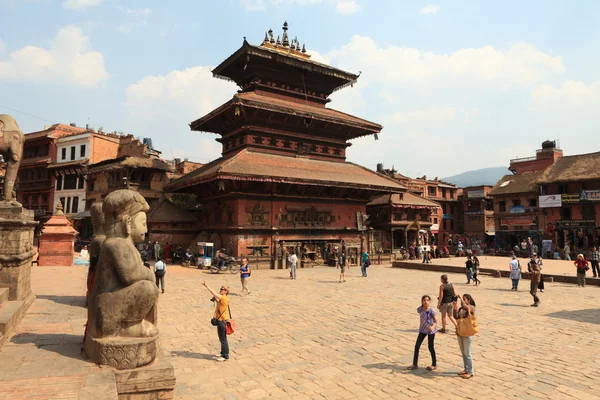 La ciudad de Bhatktapur en Katmandú Nepal —  Fotos de Stock