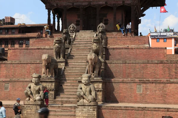 The City Bhatktapur in Kathmandu Nepal — Stock Photo, Image