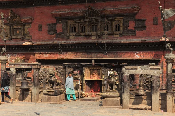 La ciudad de Bhatktapur en Katmandú Nepal —  Fotos de Stock