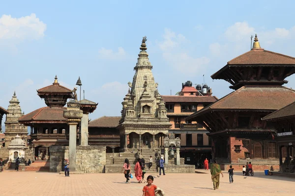 Bhatktapur miasto w kathmandu nepal — Zdjęcie stockowe