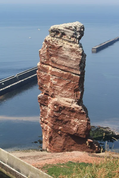 Rochas da Ilha Alemã Helgoland — Fotografia de Stock