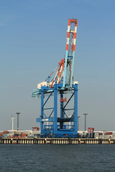 Grue Port maritime de Bremerhaven Allemagne — Photo