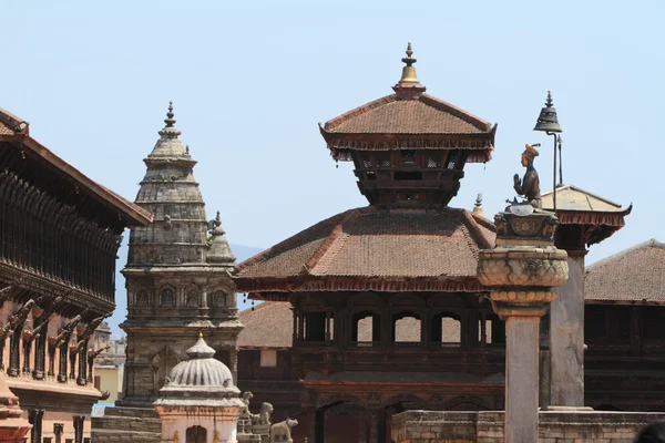 La Ciudad del Templo Bhaktapur en Nepal — Foto de Stock