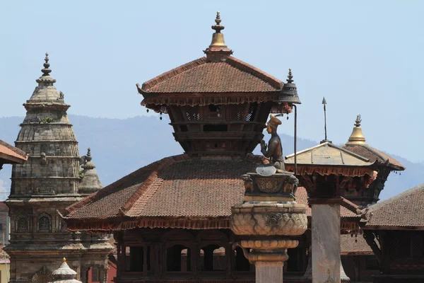 La Ciudad del Templo Bhaktapur en Nepal — Foto de Stock