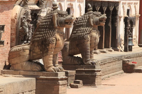 La Ciudad del Templo Bhaktapur en Nepal — Foto de Stock