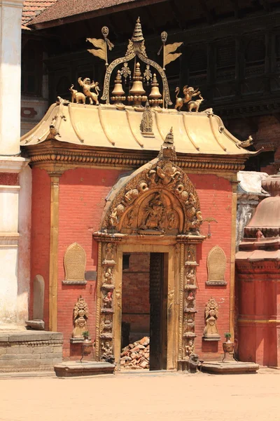 La Ciudad del Templo Bhaktapur en Nepal — Foto de Stock