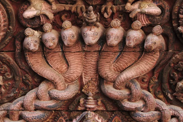 La Ciudad del Templo Bhaktapur en Nepal — Foto de Stock