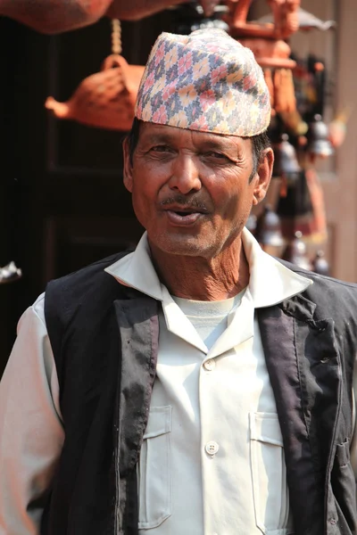 Man från nepal — Stockfoto