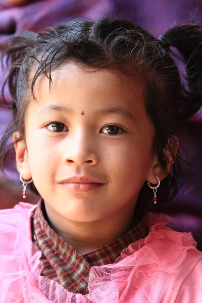 Mädchen aus Nepal — Stockfoto