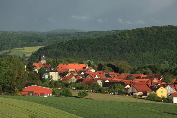 Der Dorf-Herleshausen-Deutschland — Φωτογραφία Αρχείου