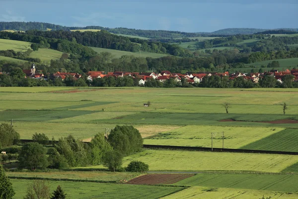 Kulturlandschaft Werratal — Stockfoto