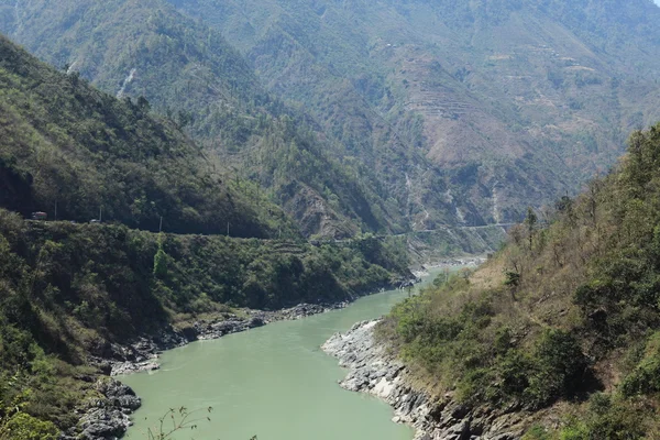 Paisaje de nepal — Foto de Stock