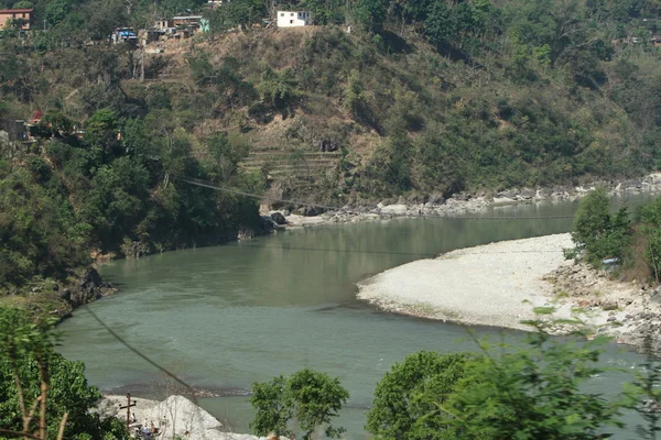 Paysage du parc national de Chitwan Népal — Photo