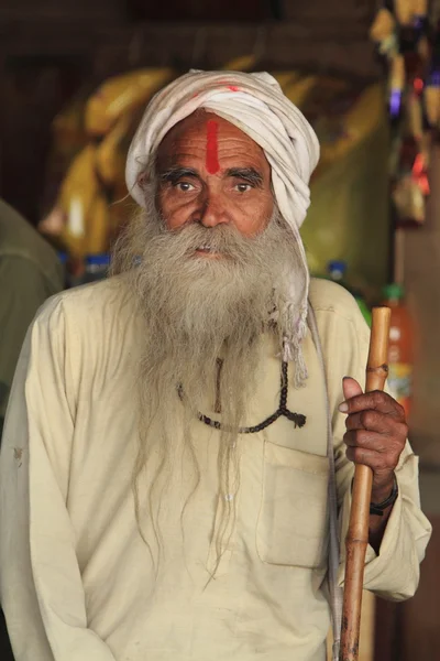 Santo Sadhu dell'India — Foto Stock