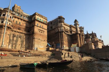 Hindistan'da varanasi, kutsal ghats