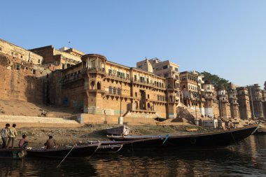 Hindistan'da varanasi, kutsal ghats