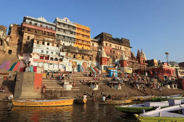 ผีศักดิ์สิทธิ์ของ Varanasi ในอินเดีย — ภาพถ่ายสต็อก
