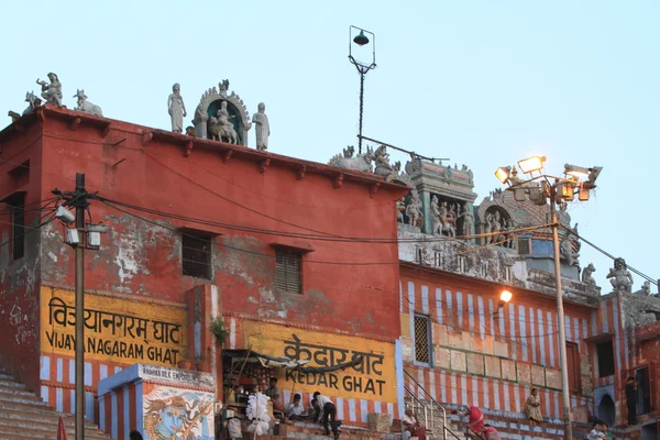 Os Gates de Varanasi na Índia — Fotografia de Stock