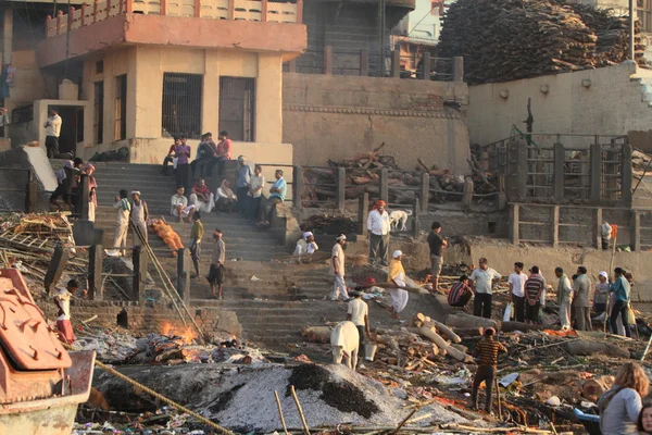 Hindistan'da varanasi ghats