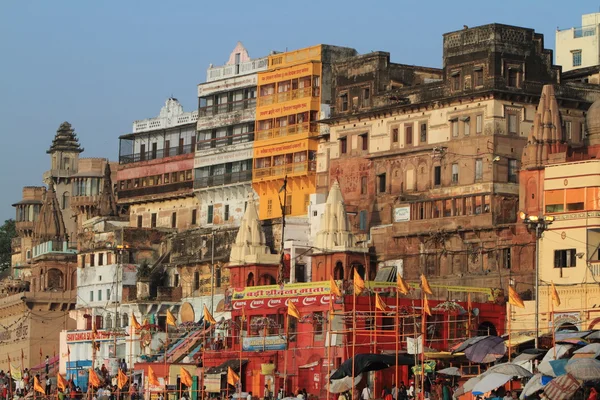 Los Ghats de Varanasi en la India —  Fotos de Stock