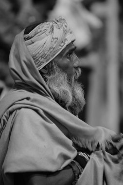 Hindistan'da kutsal sadhu