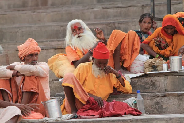 Sadhu Santo en la India — Foto de Stock