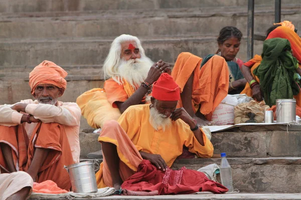 Svatá Sádhu v Indii — Stock fotografie