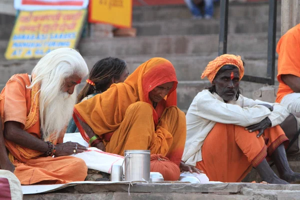 Hindistan'da kutsal sadhu — Stok fotoğraf