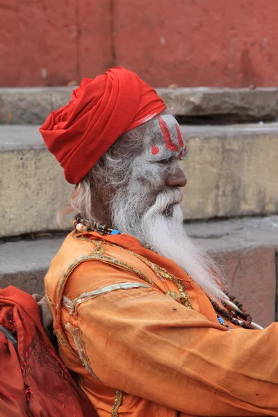 Ιερά sadhu — Φωτογραφία Αρχείου