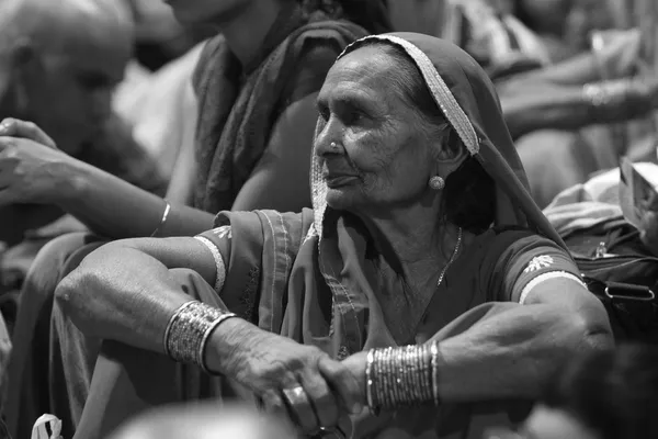 在印度的女人 — 图库照片