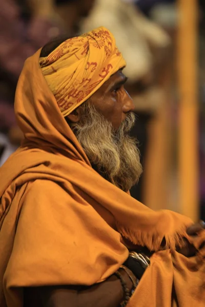 Holy Sadhu in India — Stock Photo, Image