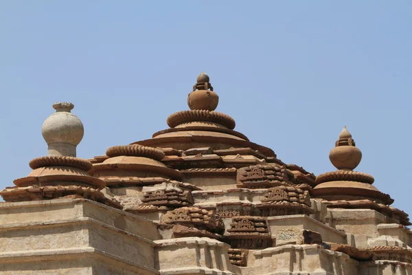 A templom városa Indiában khajuraho — Stock Fotó