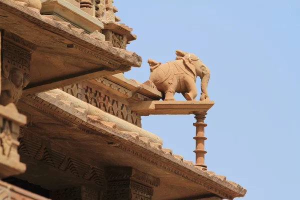 La Ciudad del Templo de Khajuraho en la India — Foto de Stock