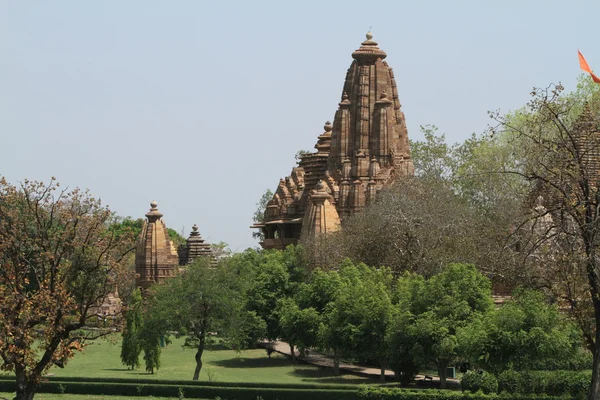 Η πόλη του ναού του khajuraho στην Ινδία — Φωτογραφία Αρχείου