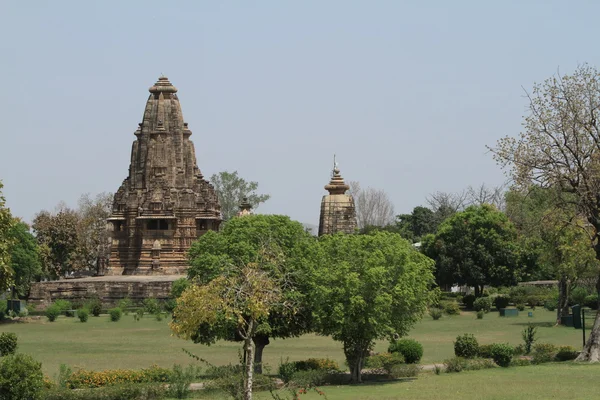 インドでカジュラホの寺院都市 — ストック写真