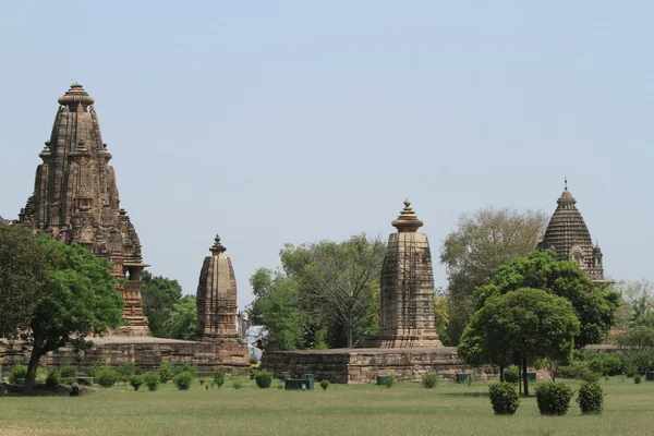 Die Tempelstadt khajuraho in Indien — Stockfoto