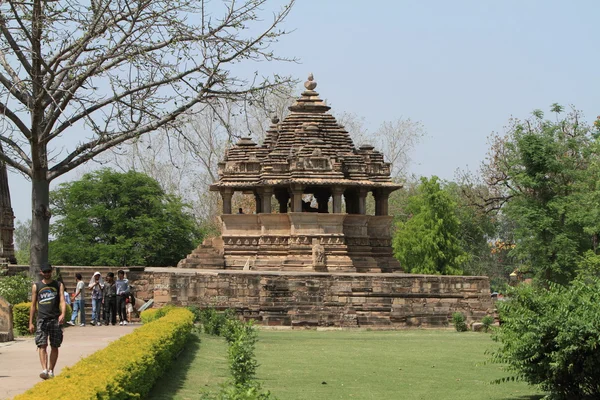 Die Tempelstadt khajuraho in Indien — Stockfoto