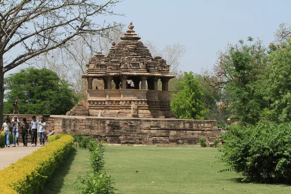 A Cidade do Templo de Khajuraho na Índia — Fotografia de Stock