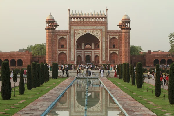 Hindistan 'daki Taç Mahal. — Stok fotoğraf