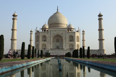 agra Hindistan taj mahal