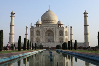 agra Hindistan taj mahal